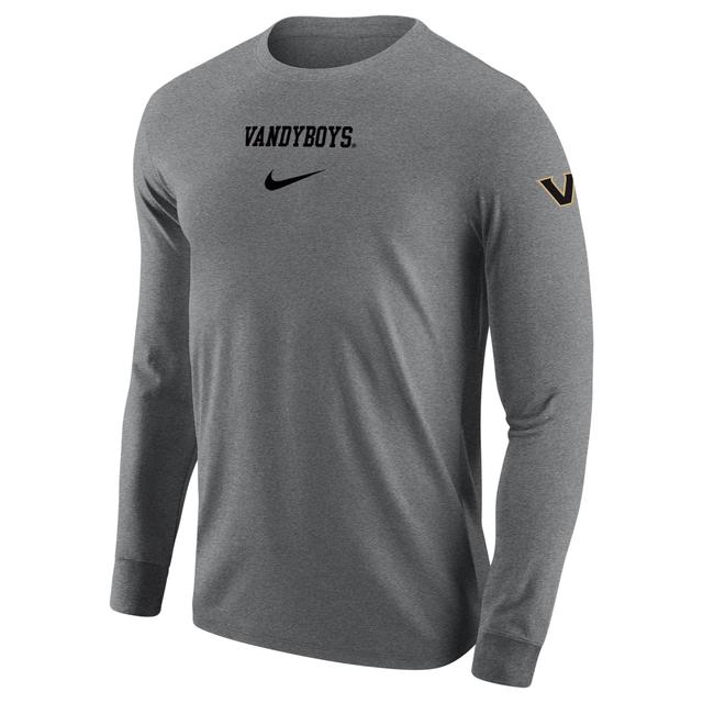 Vanderbilt Nike Men's College Long-Sleeve T-Shirt Product Image