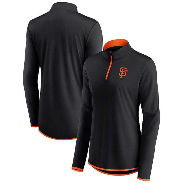 Womens Fanatics Branded San Francisco Giants Corner Quarter-Zip Top Product Image