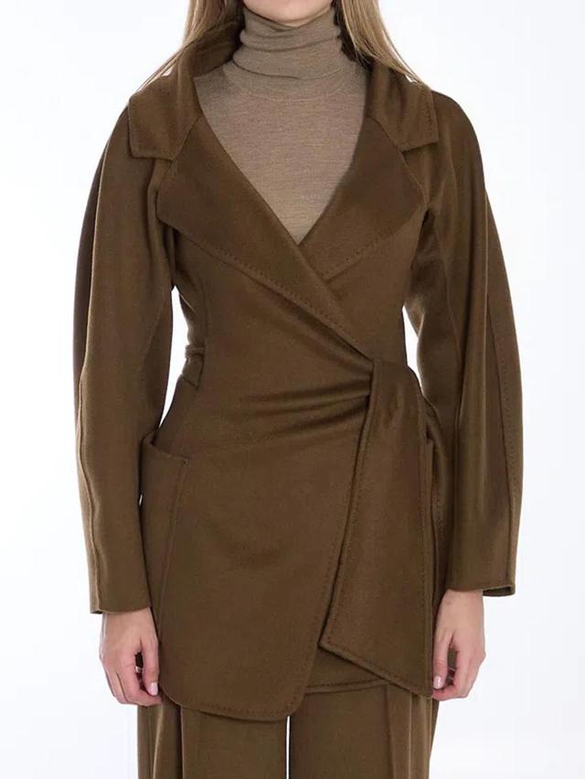 MAX MARA Holly Jacket In Brown Product Image