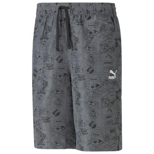 PUMA Mens PUMA Super All Out Print Shorts - Mens Product Image