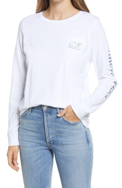 vineyard vines Whale Long Sleeve Pocket Graphic Tee Product Image