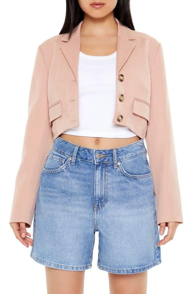 Cropped Boxy Blazer | Forever 21 Product Image