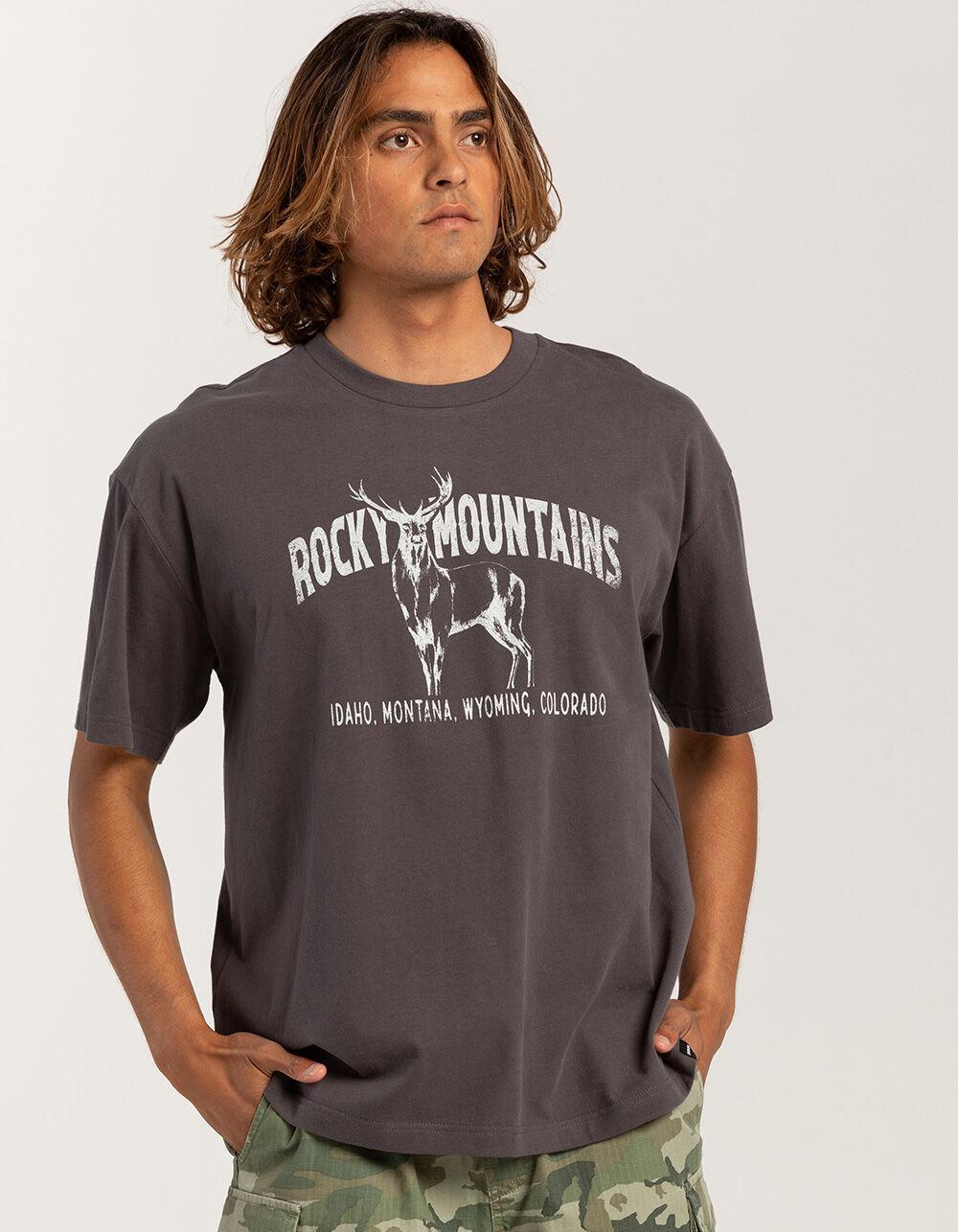 RSQ Mens Oversized Rocky Mountain Tee Product Image