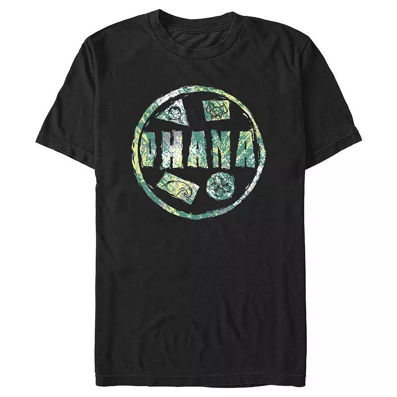 Disneys Lilo & Stitch Ohana Mens Graphic Tee Product Image