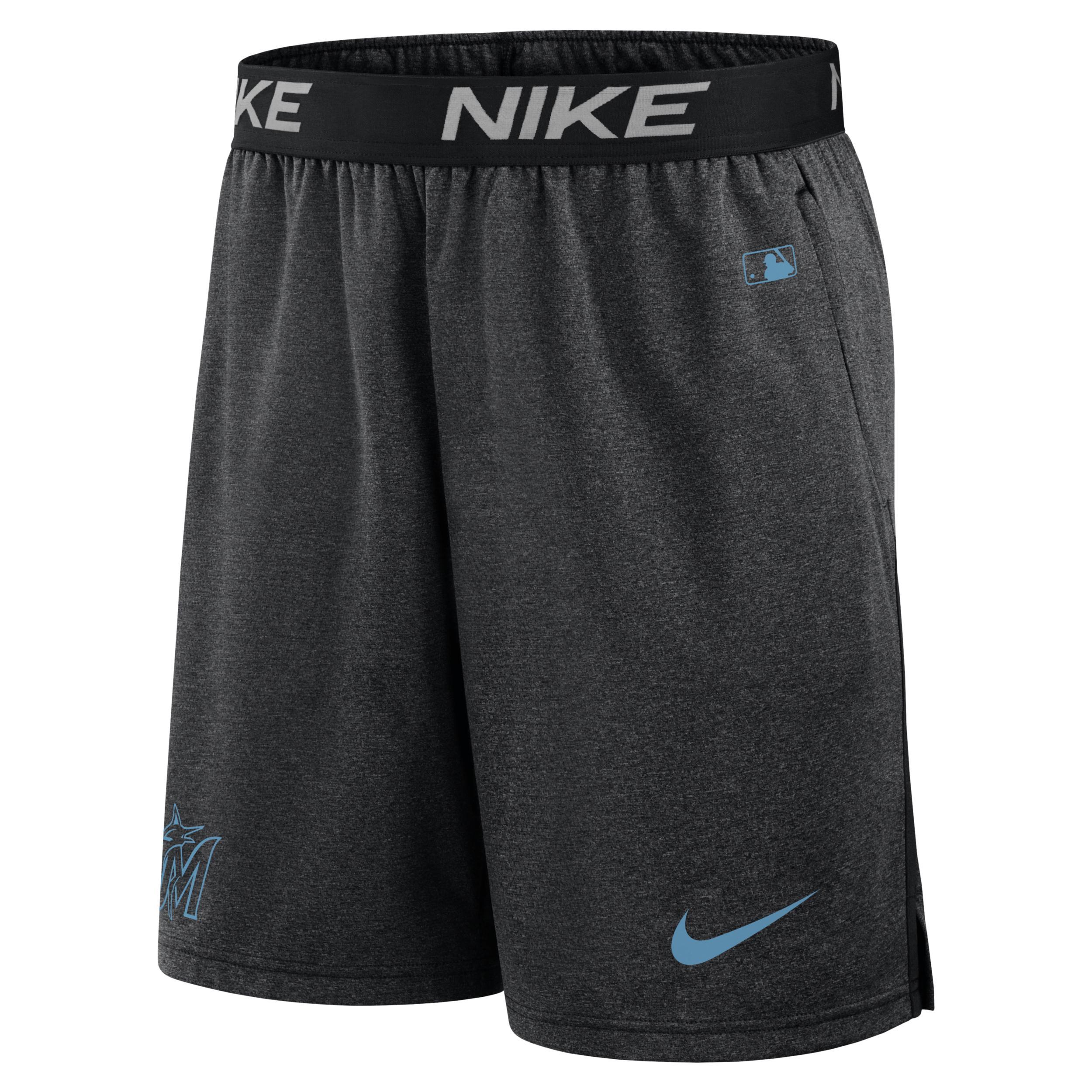 Miami Marlins Authentic Collection Practice Nike Men's Dri-FIT MLB Shorts Product Image