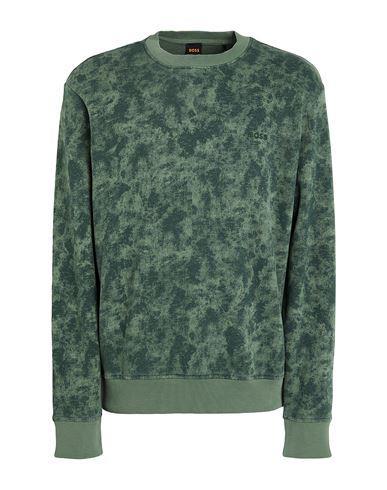 HUGO BOSS Sweatshirt Boss Men Color Green In Grün Product Image