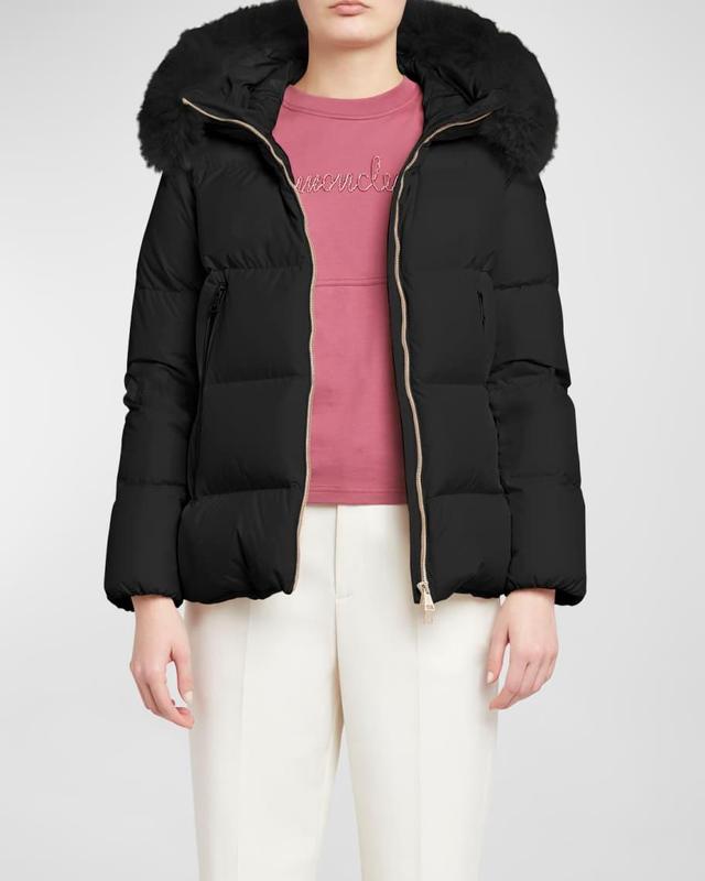 Laiche Short Puffer Parka Jacket Product Image