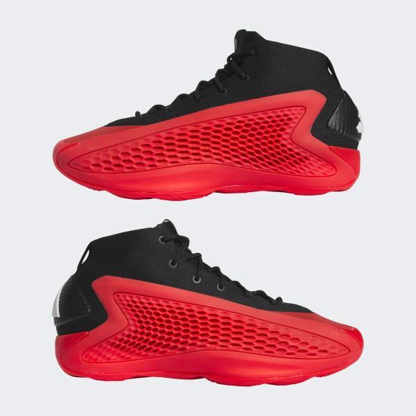 Anthony Edwards 1 Pure Ruby Mid Basketball Shoes Product Image