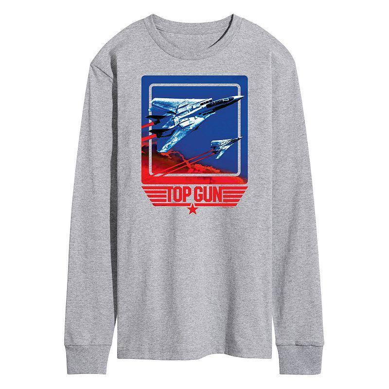 Mens Top Gun Jet Long Sleeve Tee Product Image