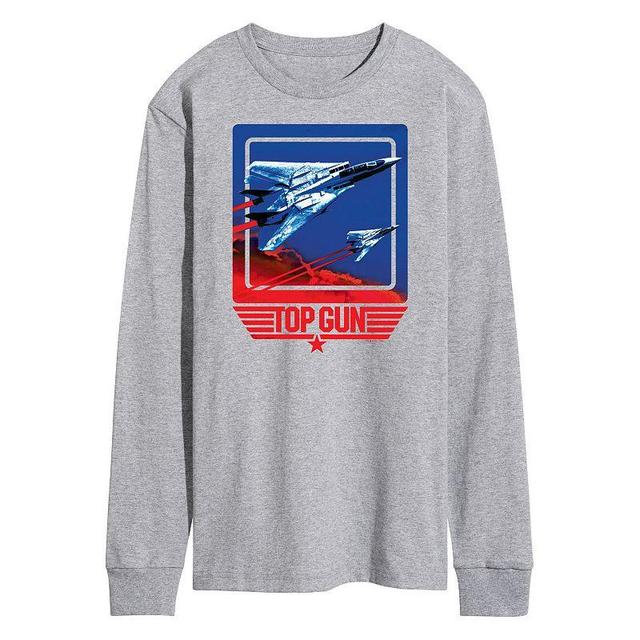 Mens Top Gun Jet Long Sleeve Tee Product Image