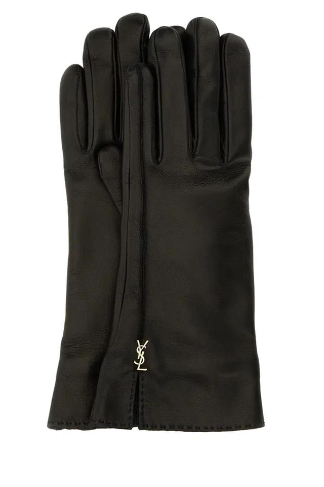 SAINT LAURENT Gloves In Black Product Image