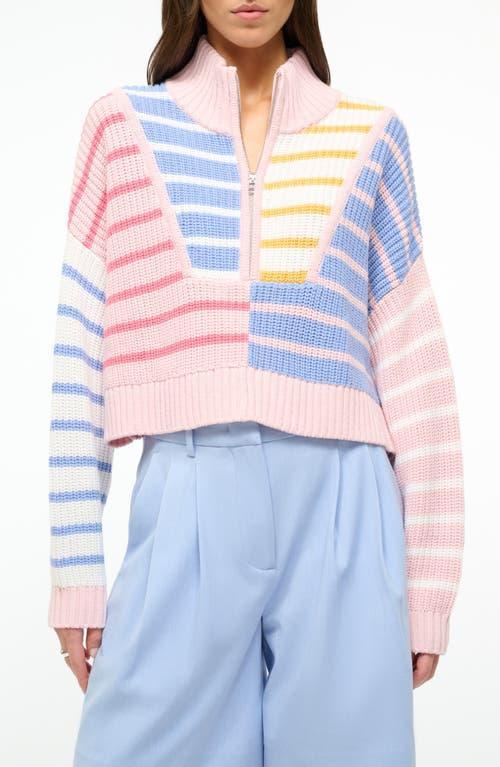 Staud Cropped Hampton Cotton Sweater Product Image