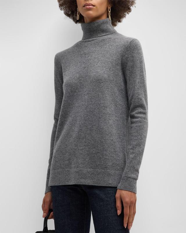 Cashmere Basic Turtleneck Top Product Image