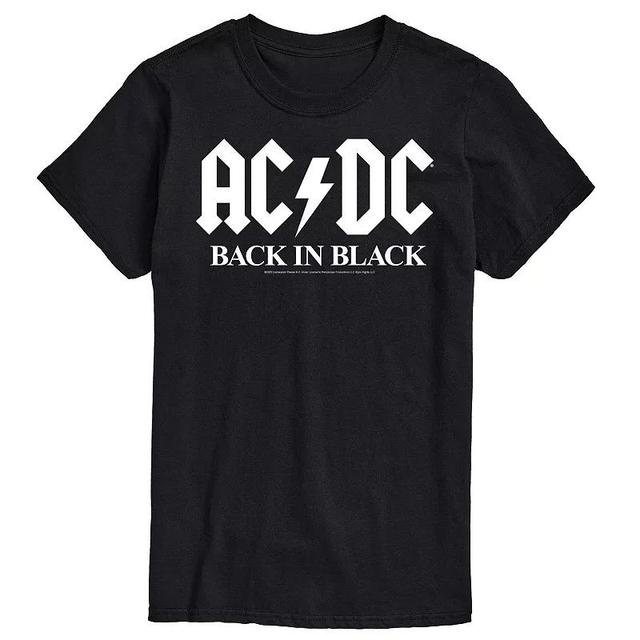 Big & Tall ACDC Back Tee, Mens Product Image