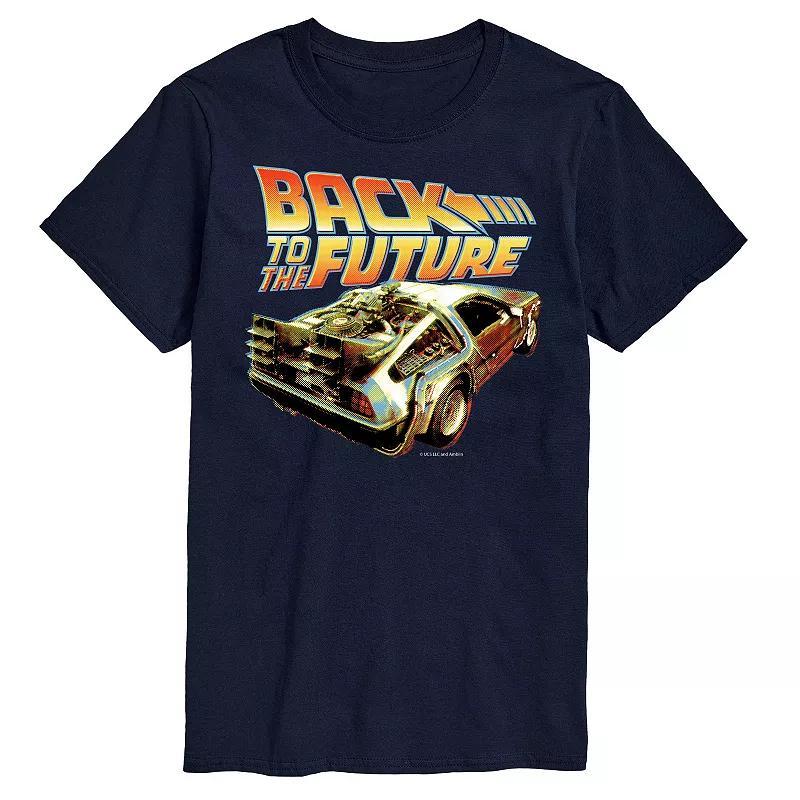 Mens Back To The Future Deloran Tee Product Image