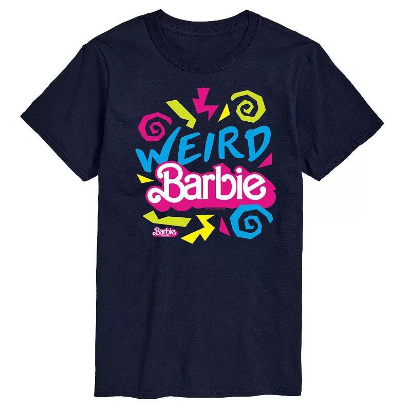 Big & Tall Barbie The Movie Weird Barbie Graphic Tee, Mens Blue Product Image