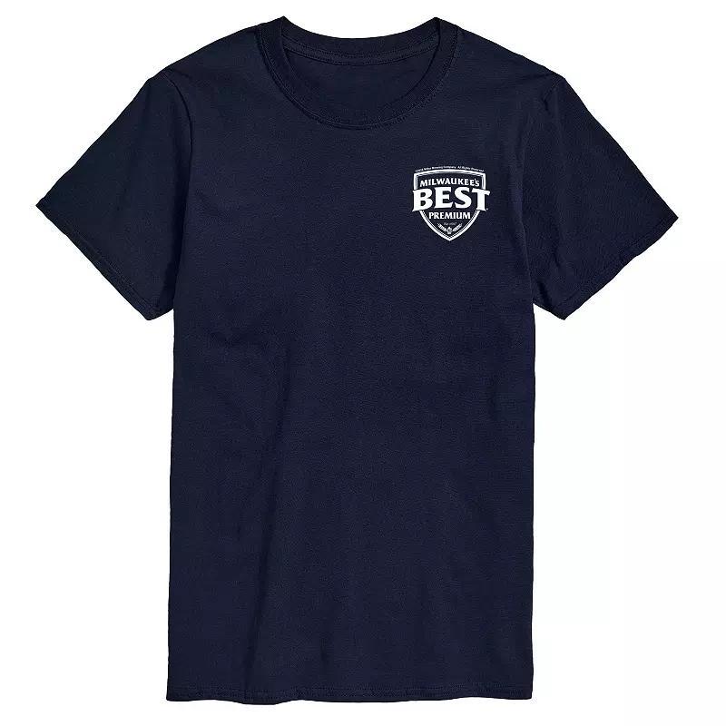 Mens Milwaukees Best Premium Graphic Tee Blue Product Image