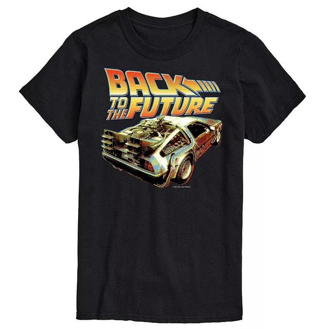 Mens Back To The Future Deloran Tee Product Image