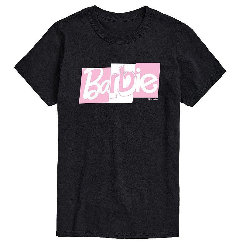 Big & Tall Barbie Logo Graphic Tee, Mens Product Image