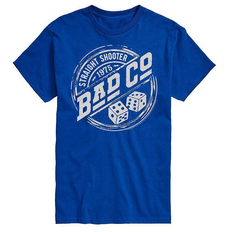 Mens Bad Company Straight Shooter Badge Tee Black Product Image