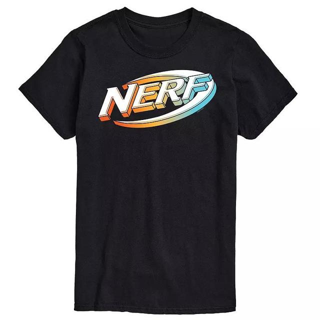 Mens Nerf 3D Logo Graphic Tee Med Blue Product Image