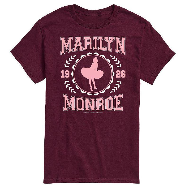 Mens Marilyn Monroe Collegiate Tee Product Image