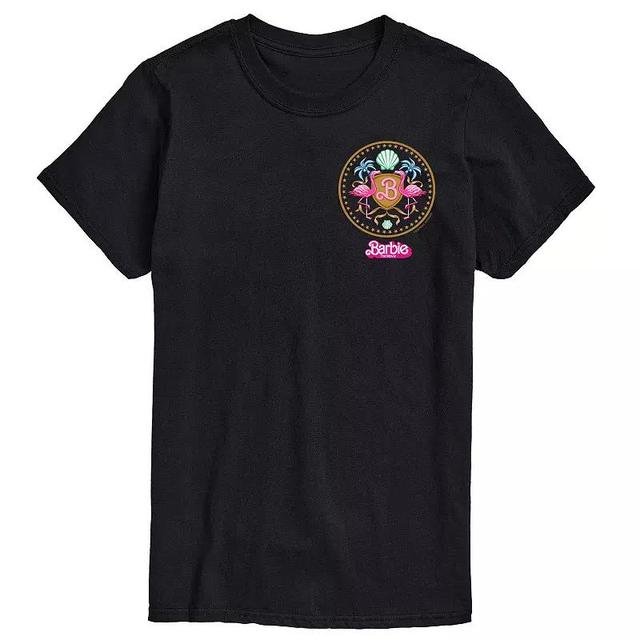 Mens Barbie Theatrical Crest Graphic Tee Product Image