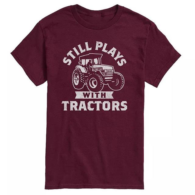 Mens Still Plays with Tractors Graphic Tee Product Image