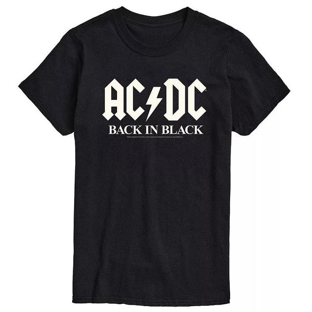 Mens ACDC Back Glow Graphic Tee Product Image