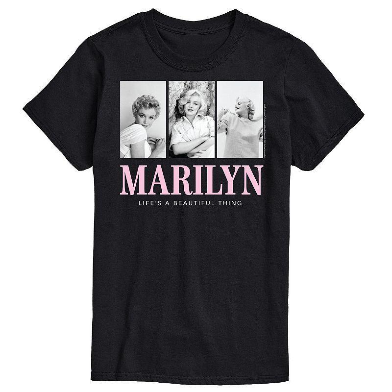 Big & Tall Marilyn Monroe Beautiful Tee, Mens Product Image