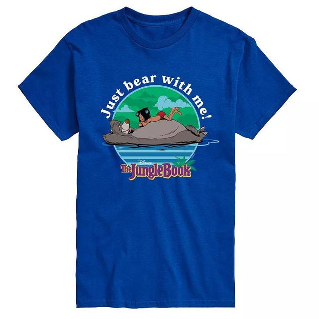 Big & Tall Disneys The Jungle Book Tee, Mens Blue Product Image