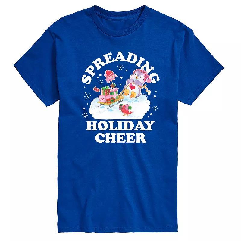 Big & Tall Care Bears Spreading Holiday Cheer Graphic Tee, Mens Product Image