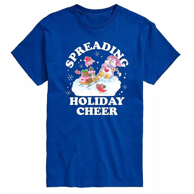 Big & Tall Care Bears Spreading Holiday Cheer Graphic Tee, Mens Product Image