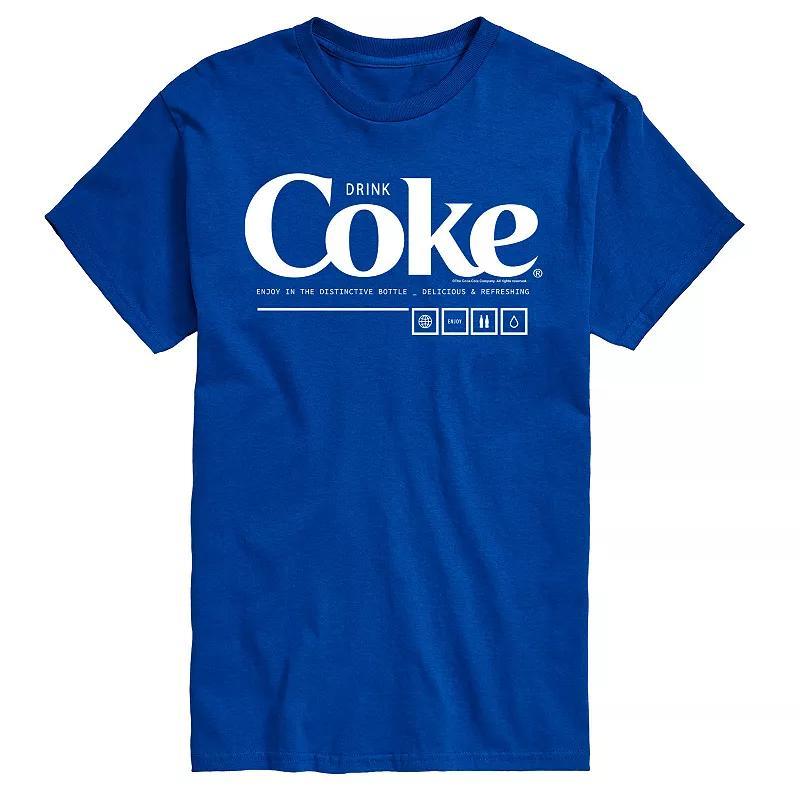 Mens Coca-Cola Drink Coke Enjoy Graphic Tee Product Image