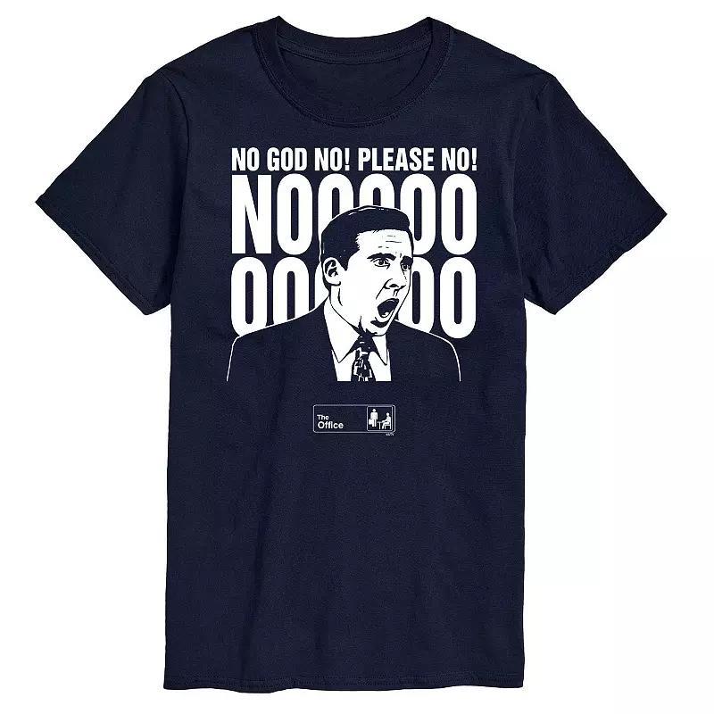 Mens The Office No God Please No Tee Product Image