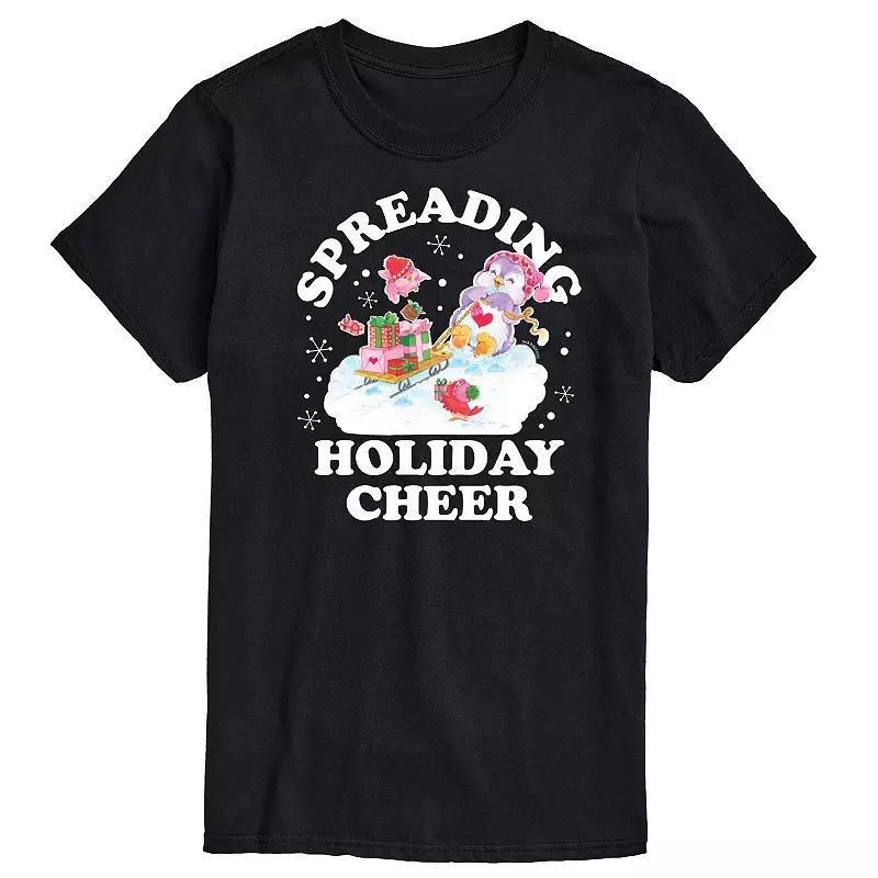 Big & Tall Care Bears Spreading Holiday Cheer Graphic Tee, Mens Product Image