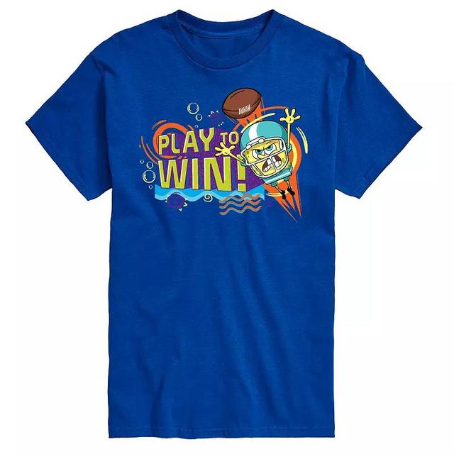 Mens SpongeBob SquarePants Play Win Tee Product Image