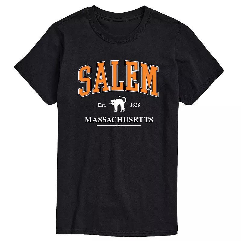 Mens Collegiate Salem Massachusetts Graphic Tee Product Image