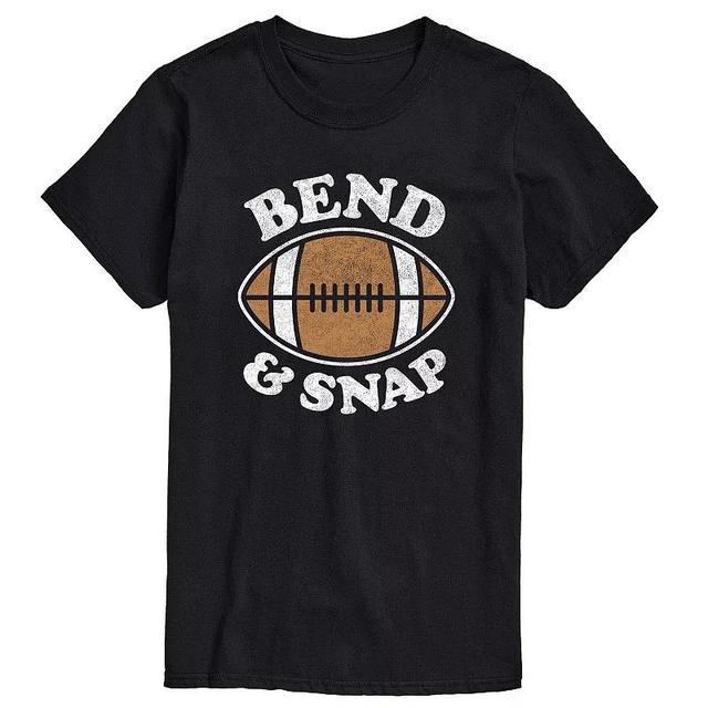 Mens Bend And Snap Football Graphic Tee Product Image