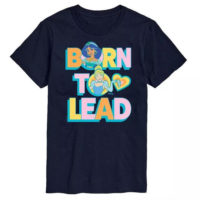 Disney Princess Big & Tall Born To Lead Graphic Tee, Mens Product Image