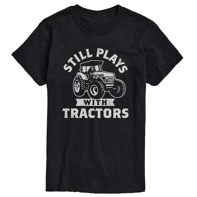 Mens Still Plays with Tractors Graphic Tee Product Image