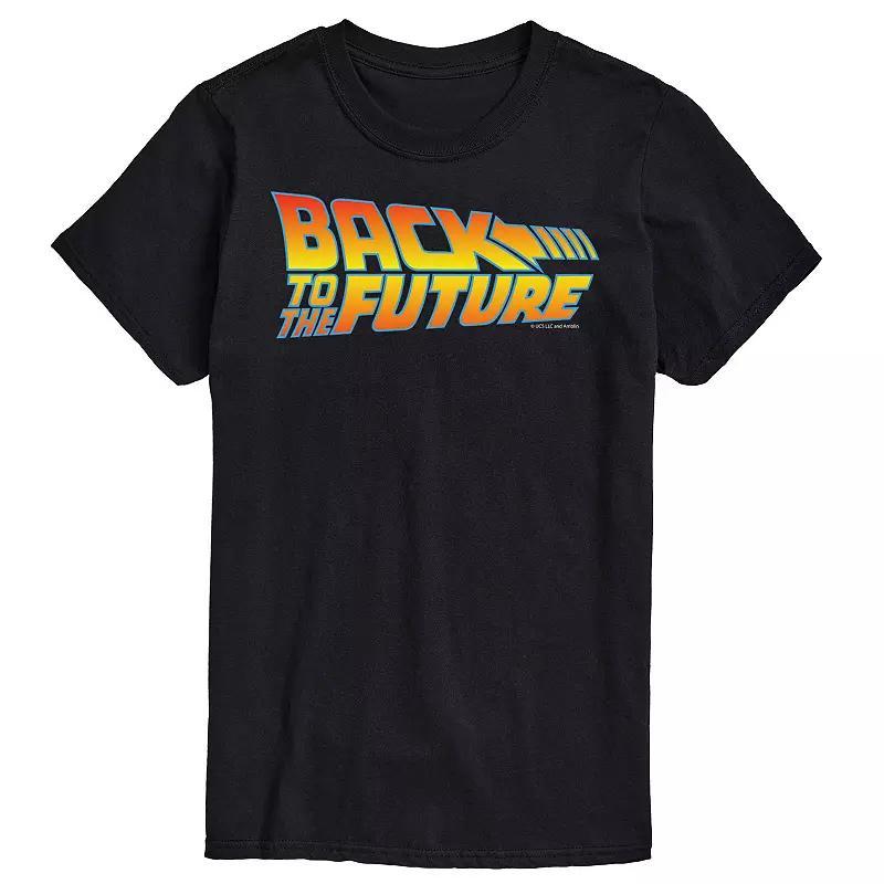 Big & Tall Back to the Future Franchise Logo Graphic Tee, Mens Product Image