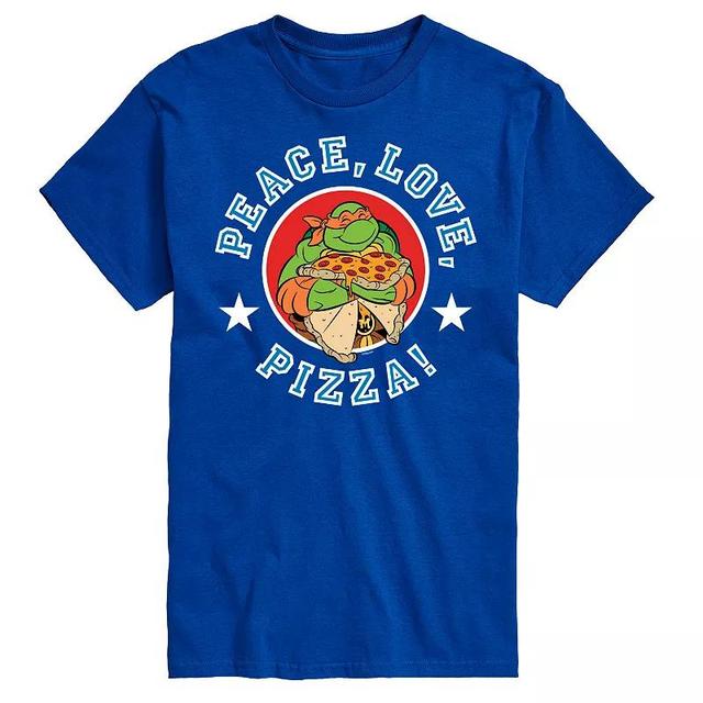 Mens Teenage Mutant Ninja Turtles Peace Love Graphic Tee Product Image