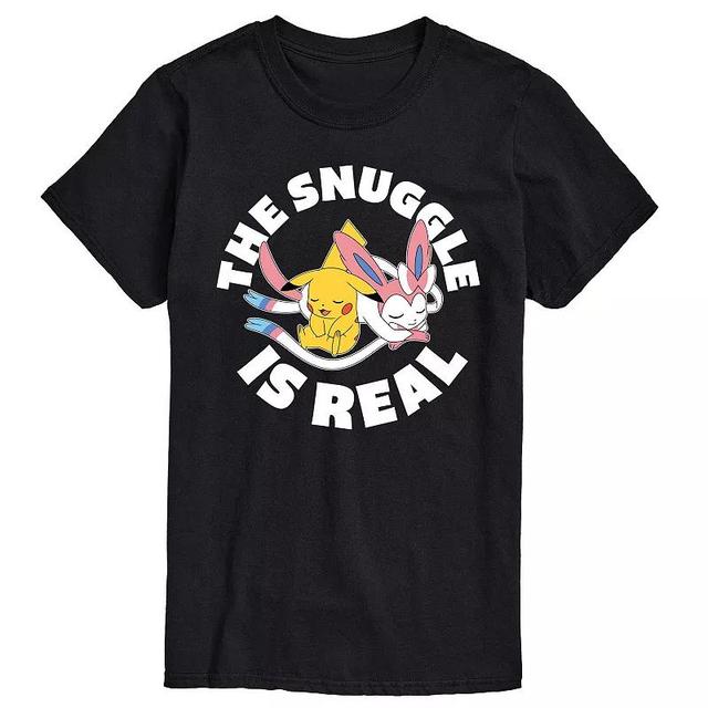 Big & Tall Pokmon The Snuggle Is Real Graphic Tee, Mens Product Image