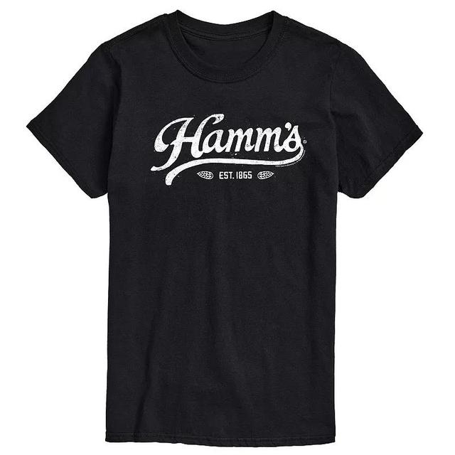 Big & Tall Hamms Vintage Logo Graphic Tee, Mens Blue Product Image