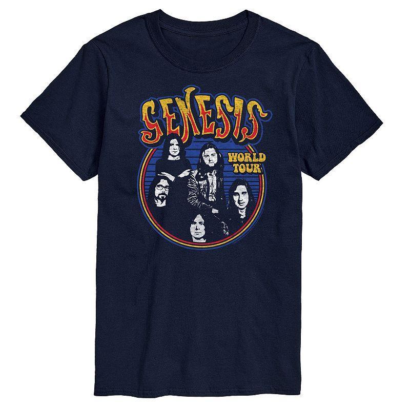 Mens Genesis World Tour Tee Blue Product Image