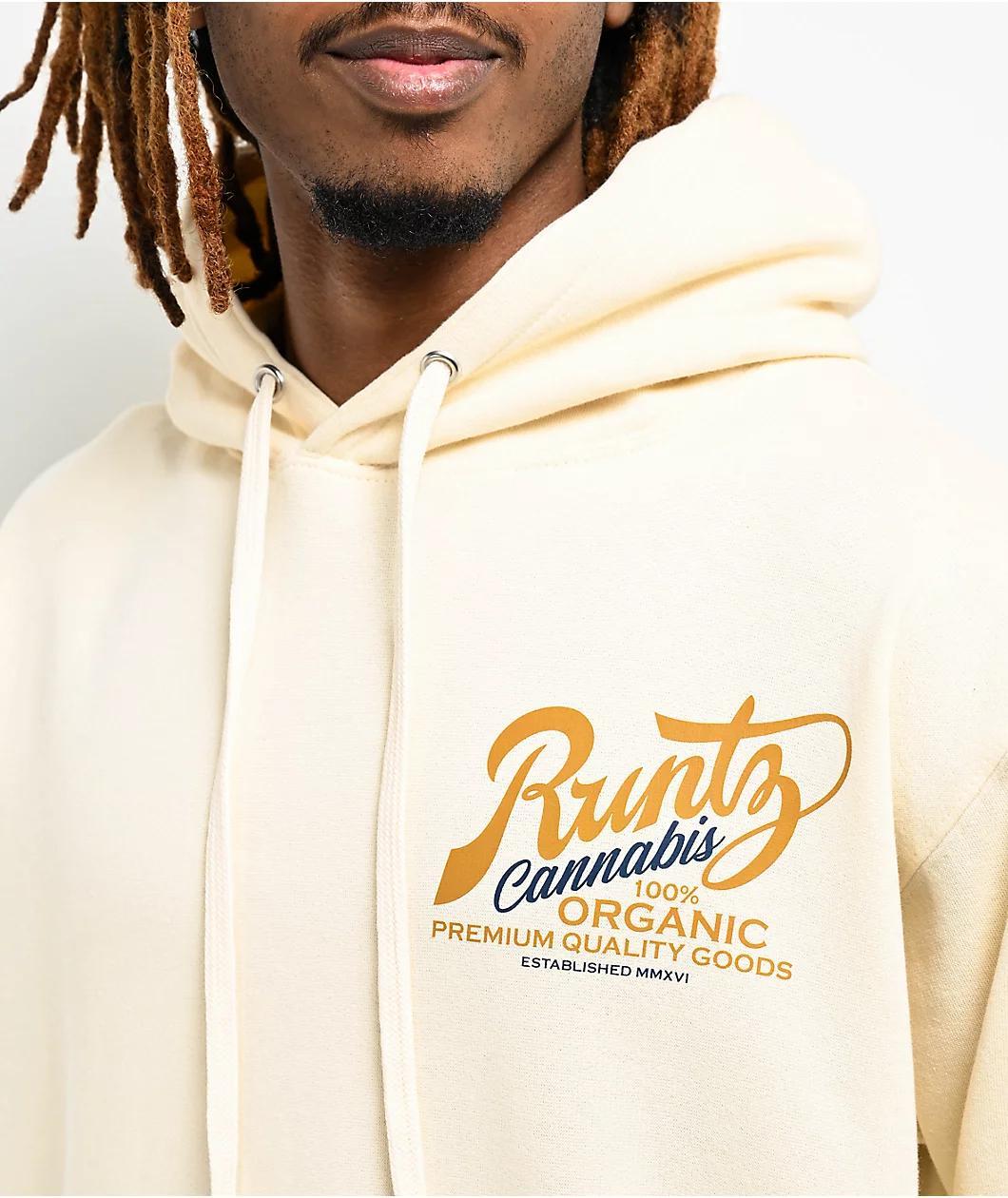 Runtz Quality Goods Natural Hoodie Product Image