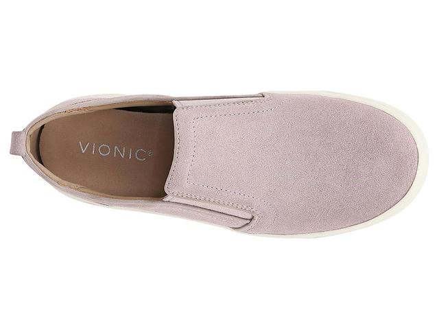 Vionic Womens Sneakers Lilac Purple Kimmie Suede Slip-On Sneaker - Women Product Image