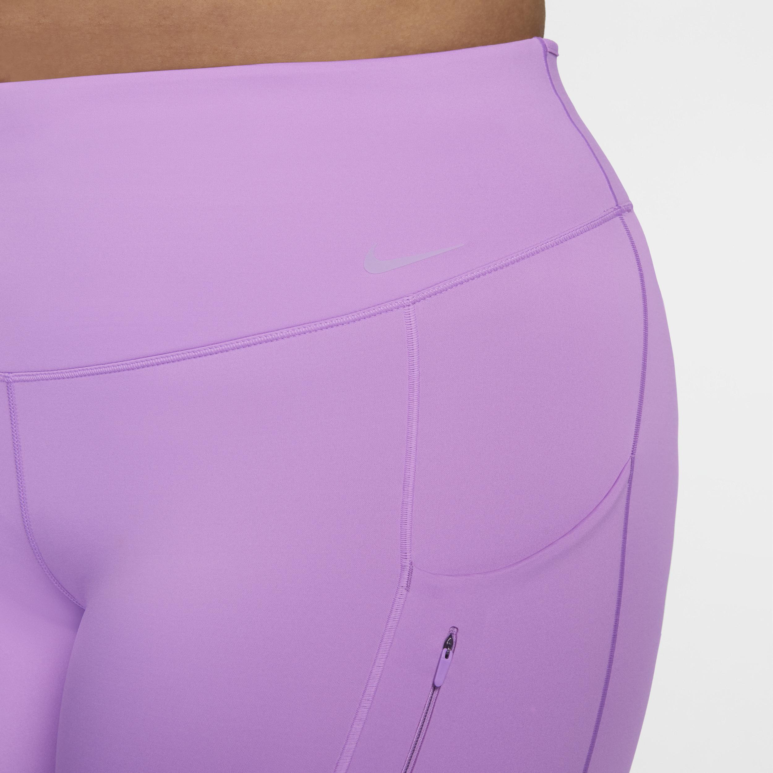 Nike Women's Go Firm-Support High-Waisted 7/8 Leggings with Pockets (Plus Size) Product Image