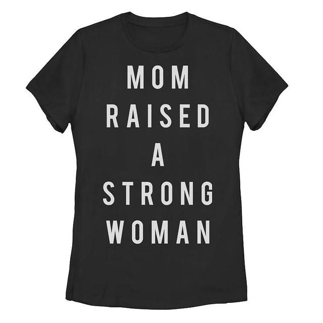 Juniors Strong Woman Raised Tee, Girls Product Image